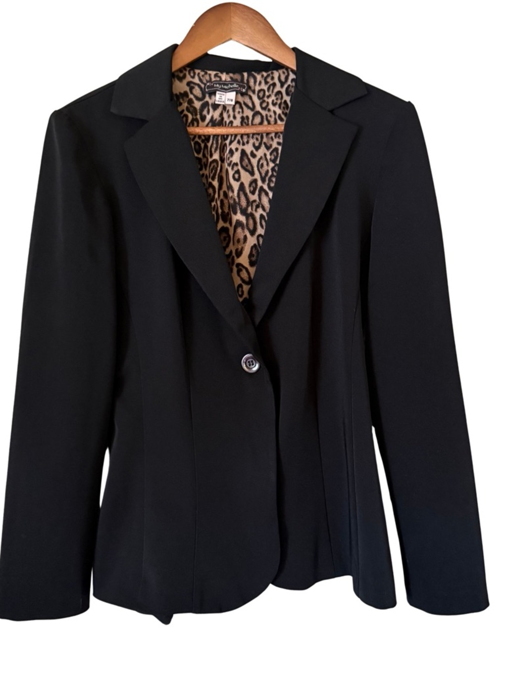 My Michelle - Black Blazer - Size 7/8